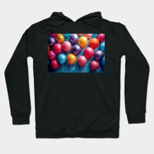 Party Balloons - Colorful Hoodie